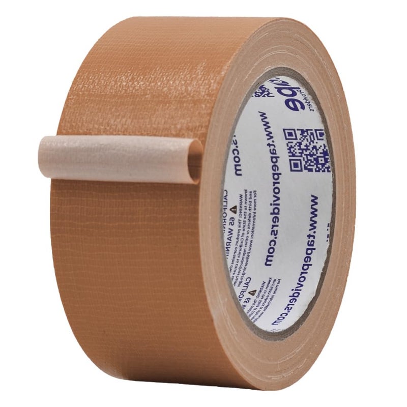 MAT Tape MAT Duct Tape Tan (Beige) Industrial Grade, 2 inch x 60 ft. Waterproof, UV Resistant for Crafts, Home Improvement, Repairs, & Projects - Image 1